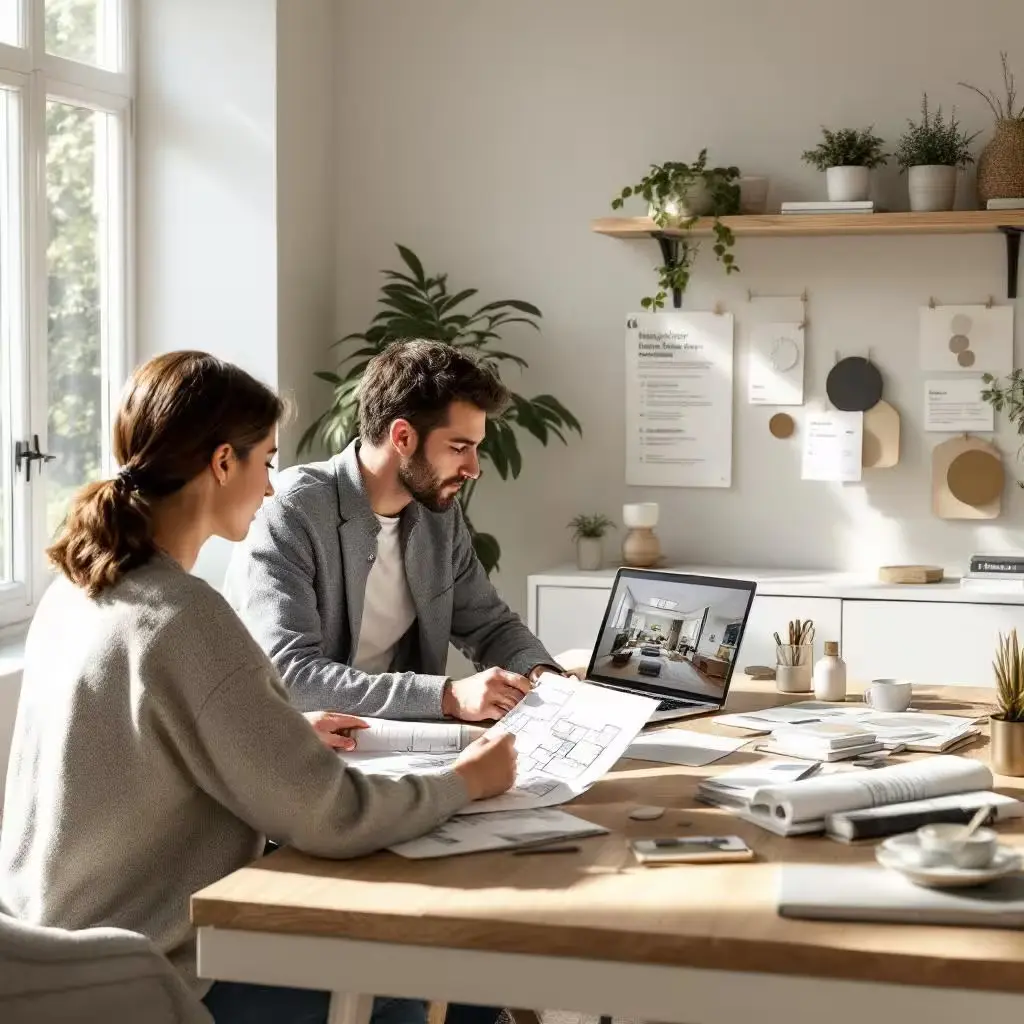 architekci pracujący nad projektem